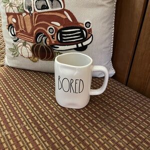 Rae Dunn “Bored” Mug